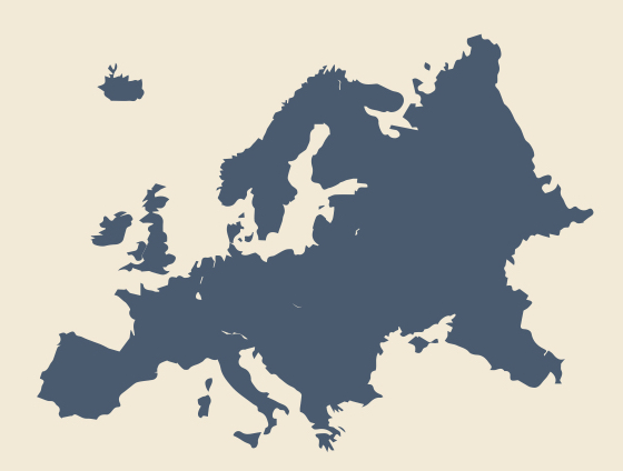 Europe map